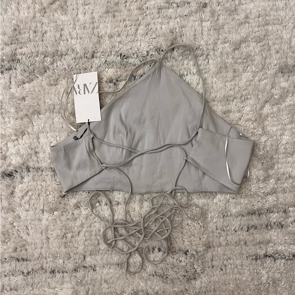 Backless crop string tie - Picture 2 of 2